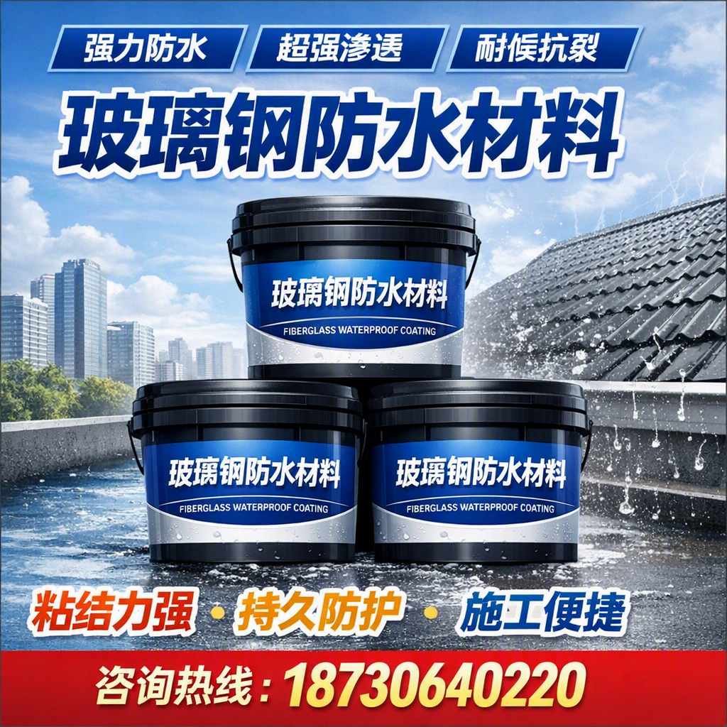 了解玻璃钢防水材料的市场趋势,枣庄 企业不可不知